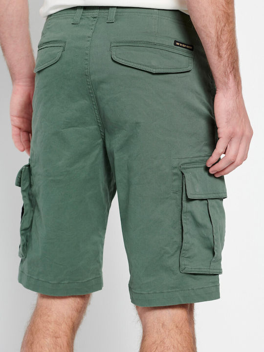 Funky Buddha Ανδρική Βερμούδα Cargo Dusty Green