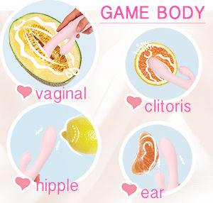 La Lolita Amsterdam Fanny Rabbit Vibrator Iepurele G-Spot 20.6cm Roz