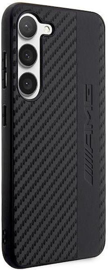 Mercedes-Benz Carbon Stripe & Embossed Back Cover Πλαστικό Μαύρο (Galaxy S23)