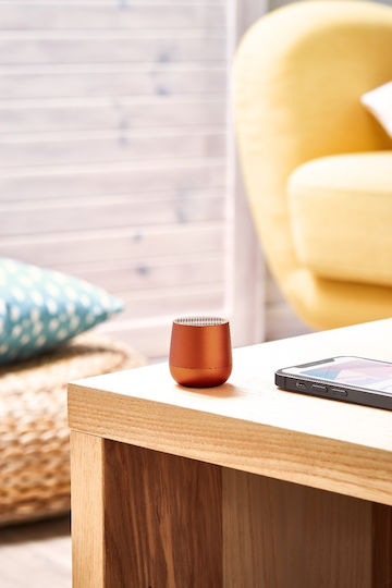 Lexon Mino Αδιάβροχο Ηχείο Bluetooth 3W με Διάρκεια Μπαταρίας έως 2 ώρες Πορτοκαλί