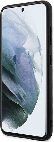 Ferrari Perforated Back Cover Plastic / Silicon Negru (Galaxy S23 Ultra)