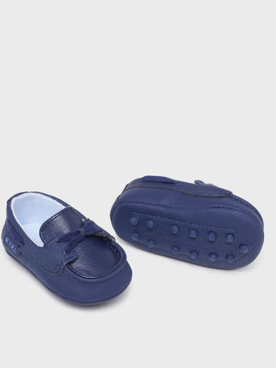 Mayoral Baby Moccasins Navy Blue
