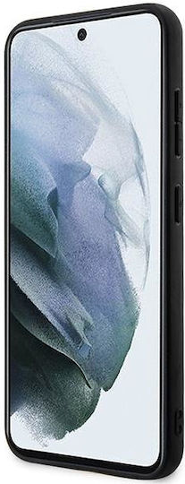 BMW Carbon Back Cover Δερμάτινο / Πλαστικό / Σιλικόνης Μαύρο (Galaxy S23+)
