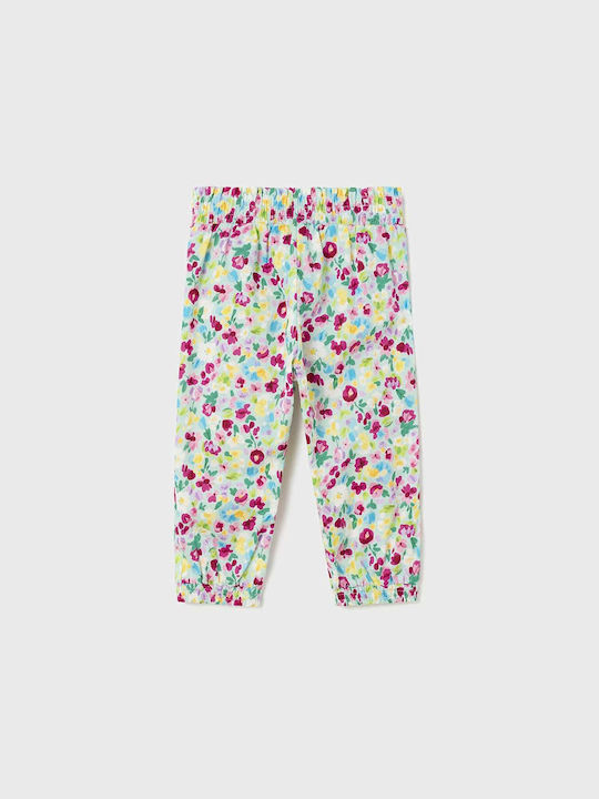 Mayoral Girls Fabric Pant Multicolour