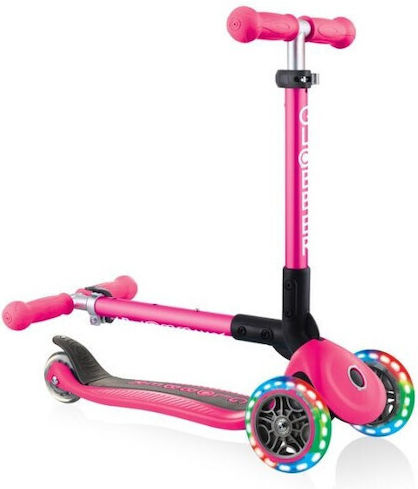 Globber Kinderroller Klappbar 3-Rad Für 2+ Jahre Fuchsie