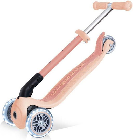 Globber Kinderroller Klappbar Lights Ecologic 3-Rad Für 2+ Jahre Orange