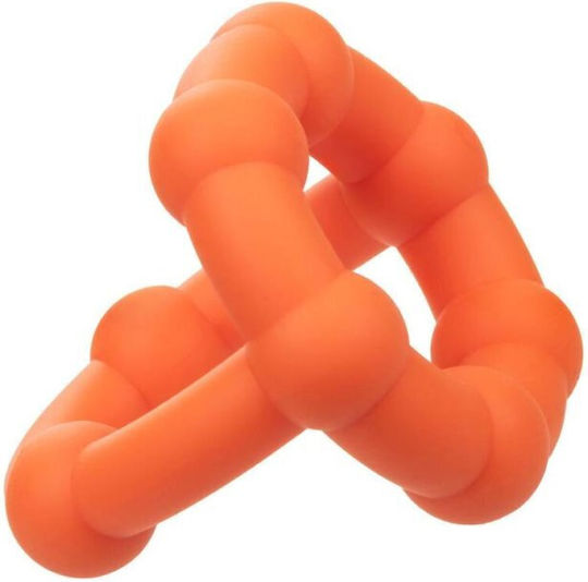 Calexotics Alpha All Star Cock Ring Schwanz Silikon Orange