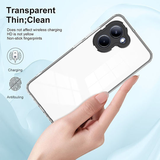 Color Frame Задна корица Силикон Прозрачен (Realme C33)
