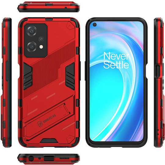 Punk Armor Back Cover Plastic Red (Realme 9 5G / 9 Pro)
