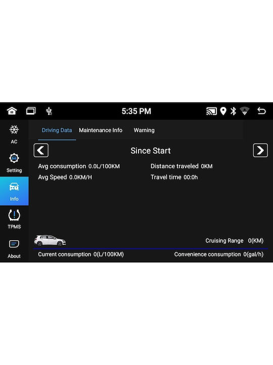 Digital IQ Автомобилна Аудио Система с Clima (Блутут/USB/AUX/WiFi/GPS/Apple-Carplay/Android-Auto/CD) с Тъчскрийн 8"