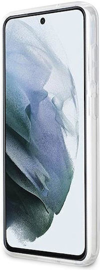 Karl Lagerfeld Ikonik Karl Lagerfeld Back Cover Plastic / Silicone Transparent (Galaxy S23+)