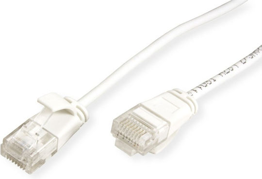 Lanberg U/UTP Cat.5e Ethernet Network Cable 3m White 1pcs