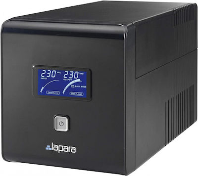 Lapara Senio VOL 2000 UPS Line-Interactive 2000VA 1400W με 6 IEC Πρίζες