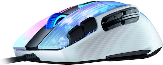 Roccat Kone XP RGB Геймърска Мишка 19000 DPI Бял