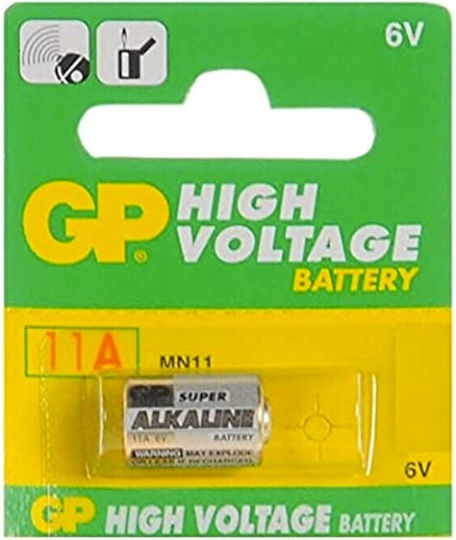 GP Batteries High Voltage Alkaline Battery A11 6V 1pcs