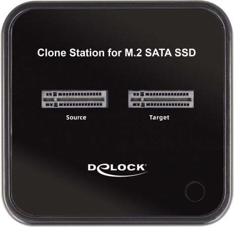 DeLock Docking Station για 2 Σκληρούς Δίσκους SATA M.2(2230)" / M.2(2242)" / M.2(2260)" / M.2(2280)" με σύνδεση USB-C (64178)