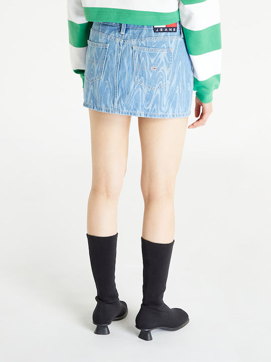 Tommy Hilfiger Τζιν Mini Φούστα σε Μπλε χρώμα