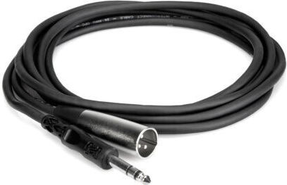 Hosa Καλώδιο Ήχου 6.35mm male - XLR male 1.52m (STX-105M)