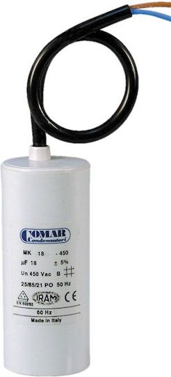 Comar Capacitor Permanent 18μF 450V 03.006.0029