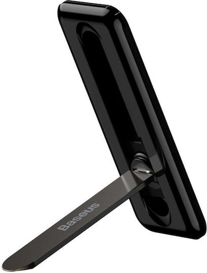 Baseus Foldable Bracket For Phone Suport de birou pentru telefon mobil în culoarea Negru