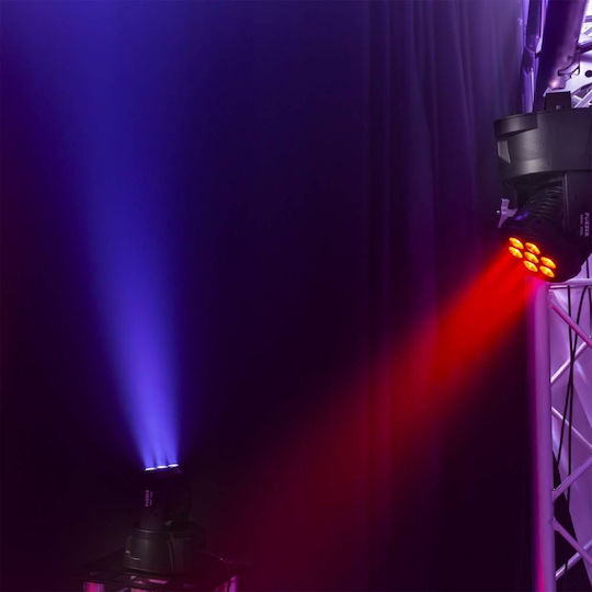 FuZZIX Φωτορυθμικό Wash LED DMX με Ρομποτική Κεφαλή FuZZIX MHC706 RGBW