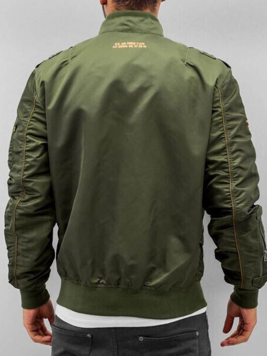 Alpha Industries Falcon II Men's Bomber Jacket Khaki