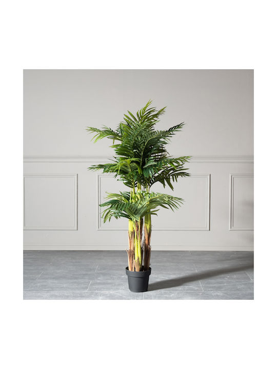 Supergreens Künstliche Pflanze in Blumentopf Areca-Palme 160cm 1Stück