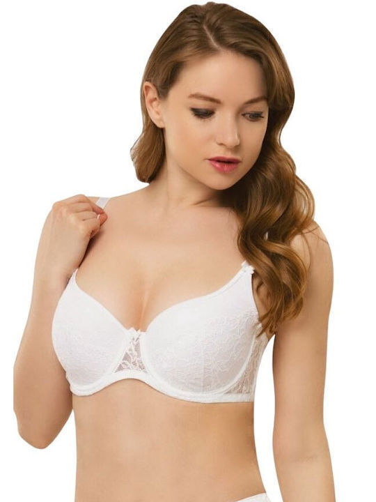 Norddiva Minimizer Minimizer Bra without Padding without Underwire White