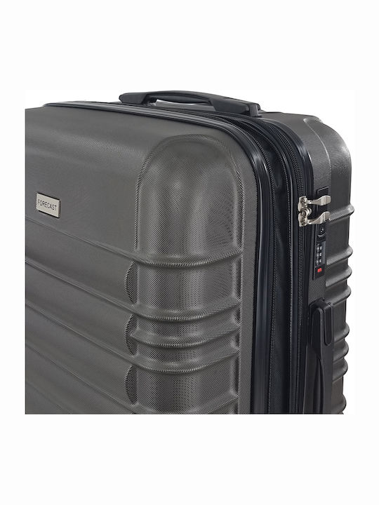 Forecast DQ2207-20 Kabinenreisekoffer Hartschalen Gray mit 4 Räder Höhe 55cm