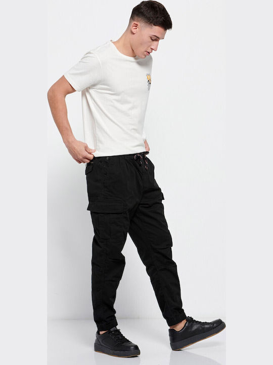 FBM007-03402 Trousers Cargo in Regular Fit Black
