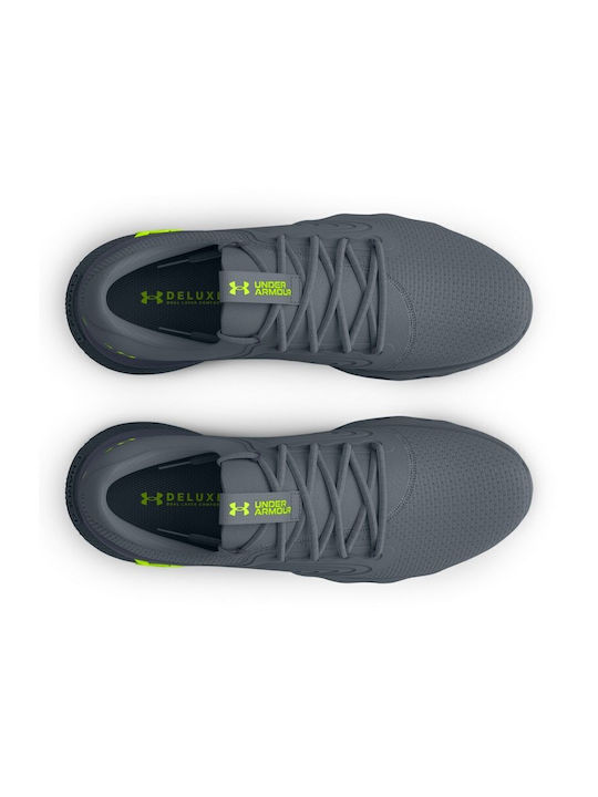 Charged Vantage 2 Sport Shoes Running Charcoal Lime