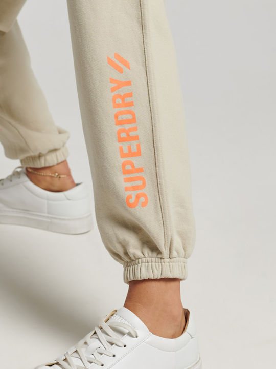 SDCD Code Core Sport Women's Jogger Sweatpants Pelican Beige