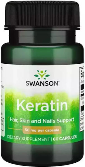 Swanson Keratin Spezial Nahrungsergänzungsmittel 60 Kapseln