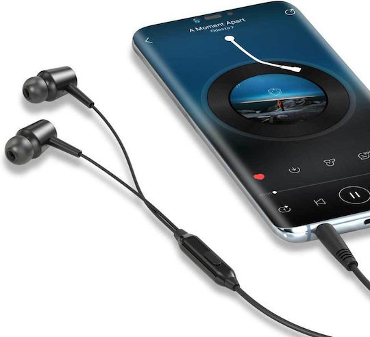 XO EP57 În ureche Handsfree cu două căști cu mufă 3.5mm Negru