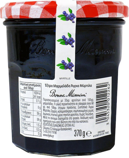 Bonne Maman Jam Άγρια Μύρτιλα 370gr