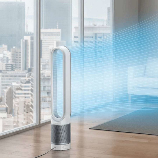 Dyson TP00 Вентилатор Без Перки 40W с Дистанционно Бял