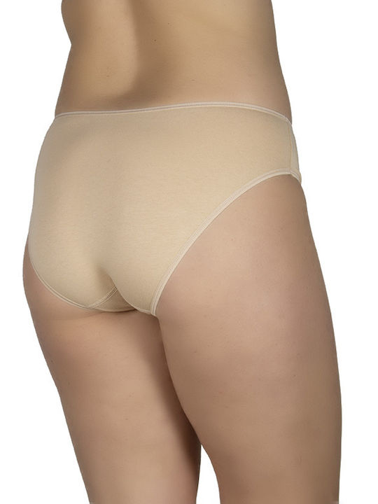 A.A UNDERWEAR Baumwolle Damen Slip Beige