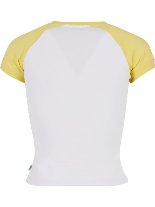 Γυναικείο T-shirt White/Vintage Sun