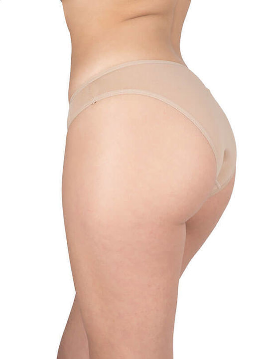 A.A UNDERWEAR Baumwolle Damen Slip Beige