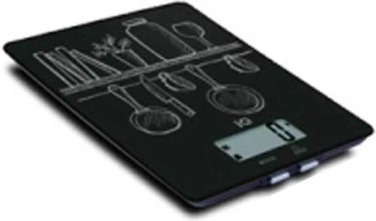 IQ Digital Kitchen Scale 1gr/5kg Black