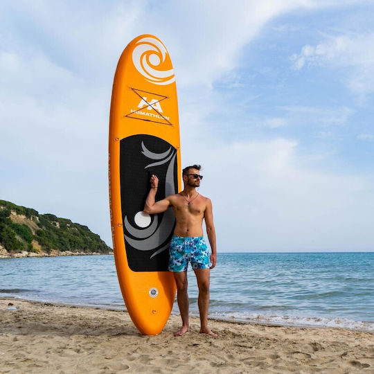 Homathlon Mykonos Φουσκωτή Σανίδα SUP με Μήκος 3.35m Πορτοκαλί