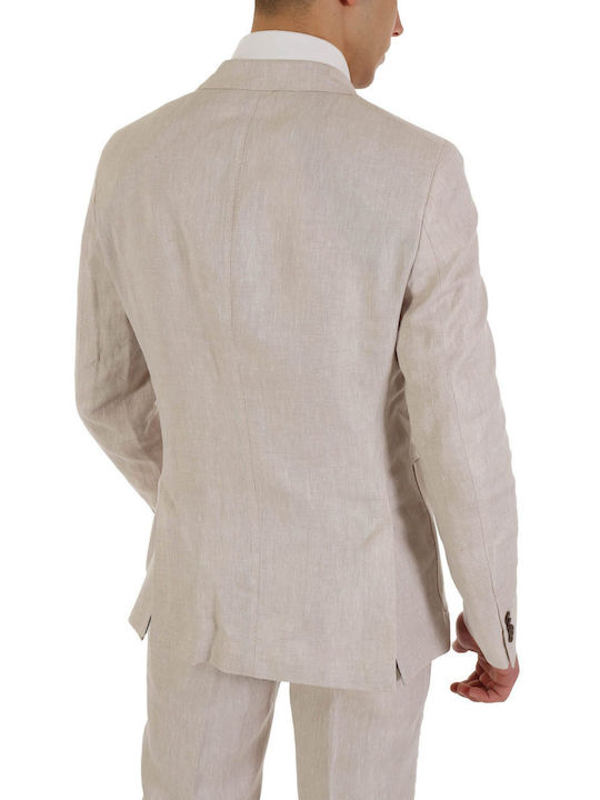 Michael Kors Men's Suit Jacket Beige