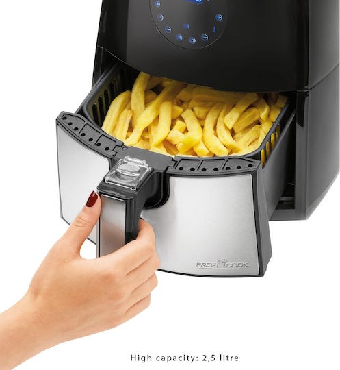 Profi Cook Air Fryer 2.5lt Μαύρο PC-FR 1147 H
