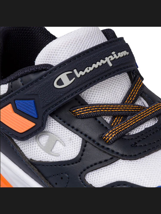 Wave Παιδικά Sneakers με Σκρατς Navy Blue / White S32778-WW006