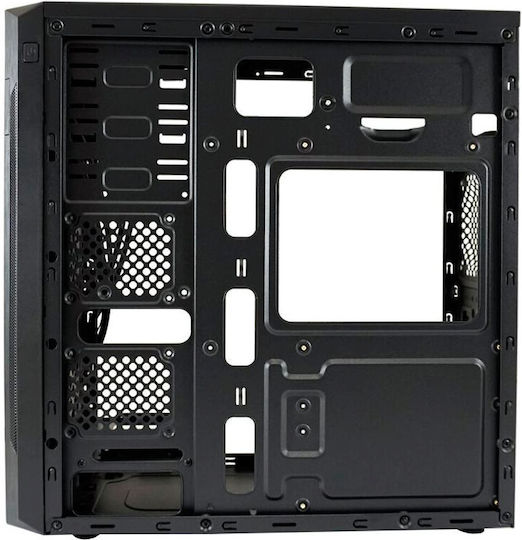 LC-Power 7040B Midi Tower Κουτί Υπολογιστή Μαύρο