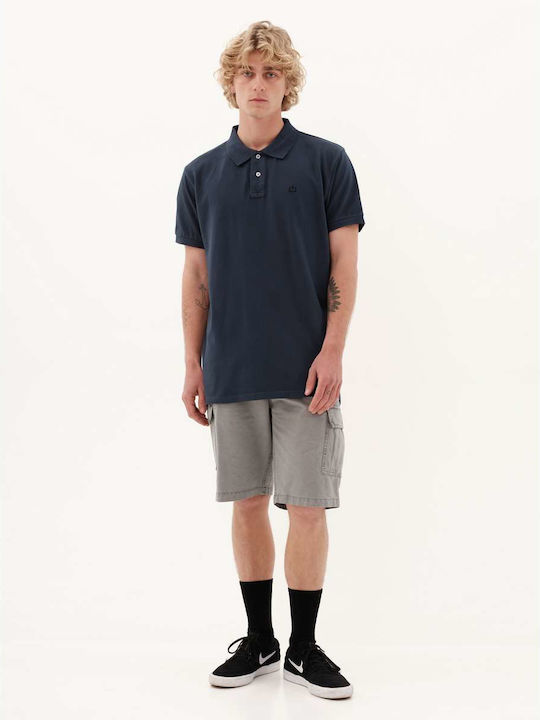 231.EM35.69GD Polo Short Sleeve Blouse Petrol