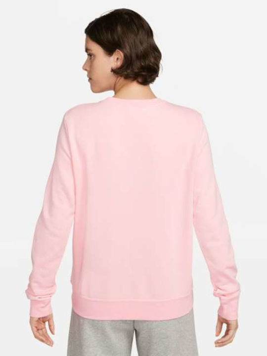 Nike Sportswear Club Women's Fleece Sweatshirt Pink