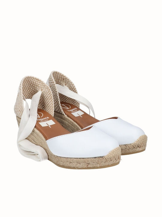 Damen Espadrilles VIGUERA 2011 Seda Blanco