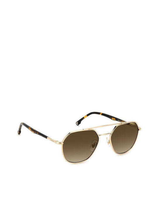 Carrera Sonnenbrillen mit Gold Rahmen und Braun Verlaufsfarbe Linse 303/S 06J/HA