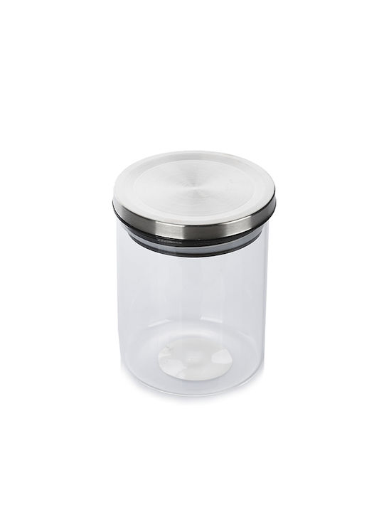 Glass General Use Vase with Lid 800ml